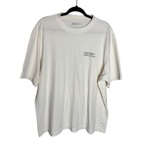 Abercrombie & Fitch Men's Heavyweight Graphic T-Shirt Large New York Streetwear